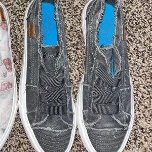 Blowfish Charcoal Slip-On Shoes